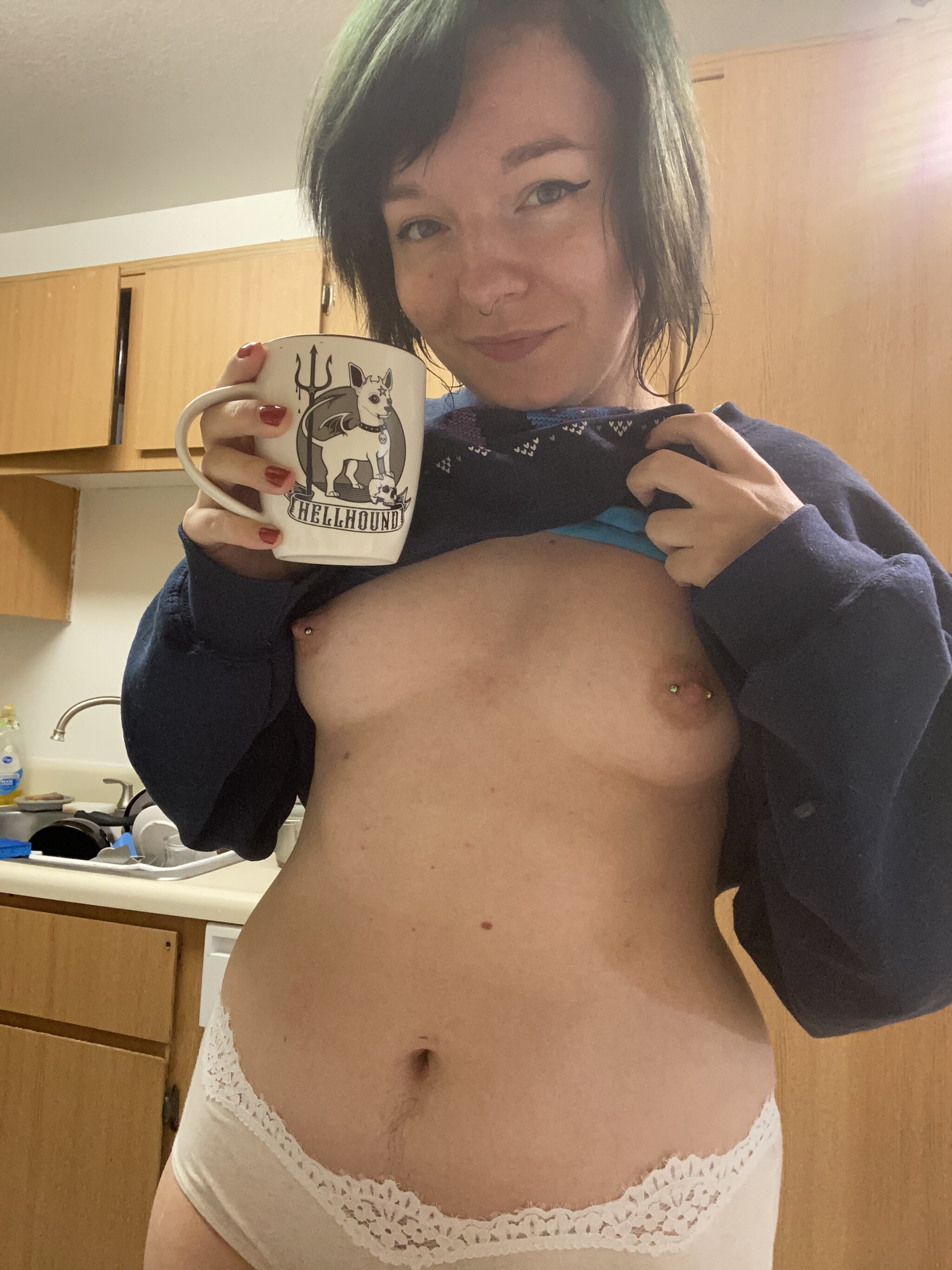 I love fresh coffee from my frech press first thing in the morning