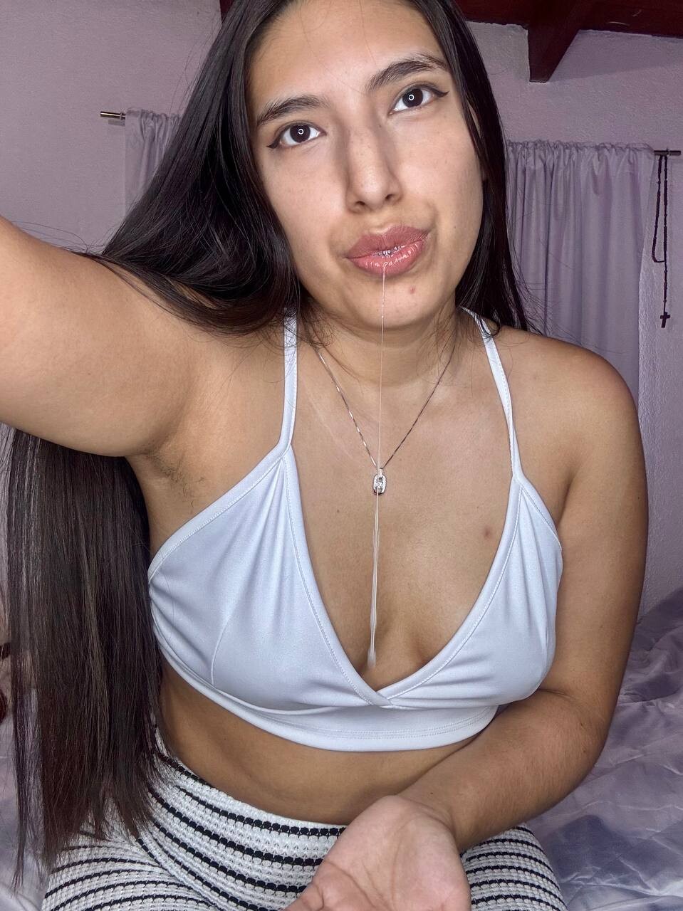 Pay respect to your Goddess by drinking her saliva!